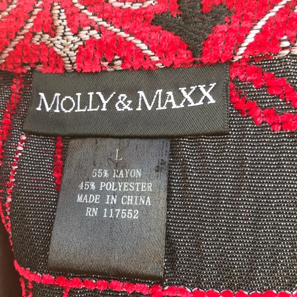 Size Large Molly & Max Red Jacket - Picture 7 of 9